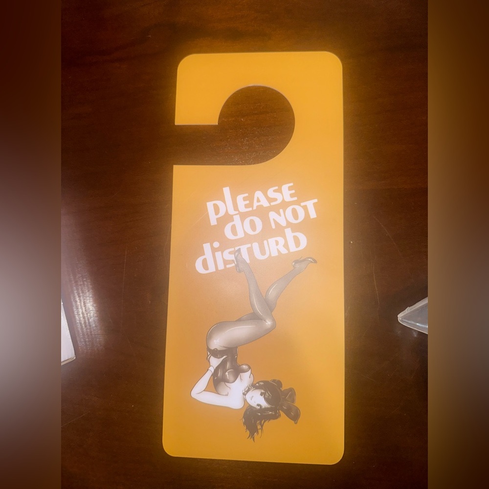 Playboy door sign